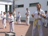 Napi nyolc edzés a Karate táborban